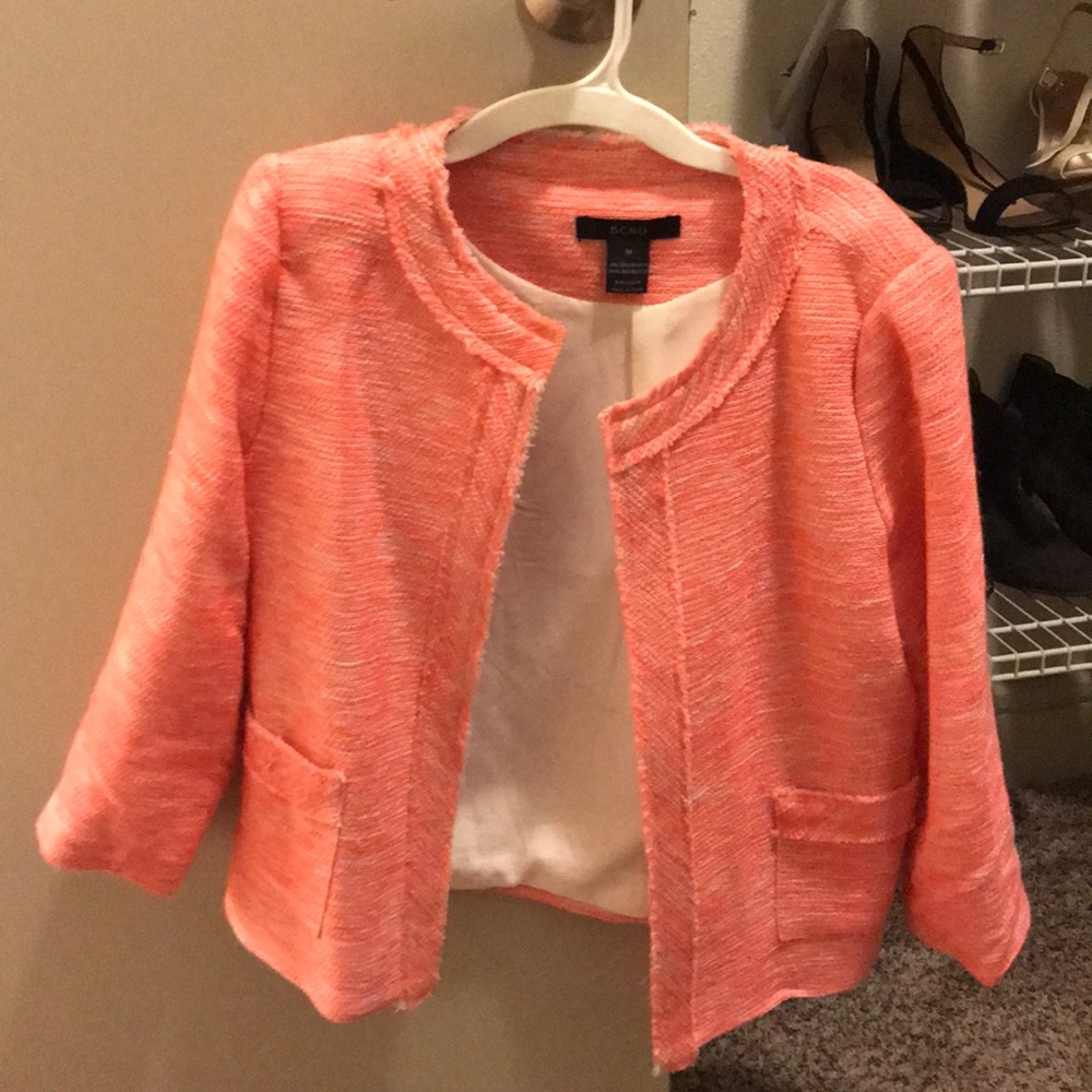 Tweed Pink Blazer